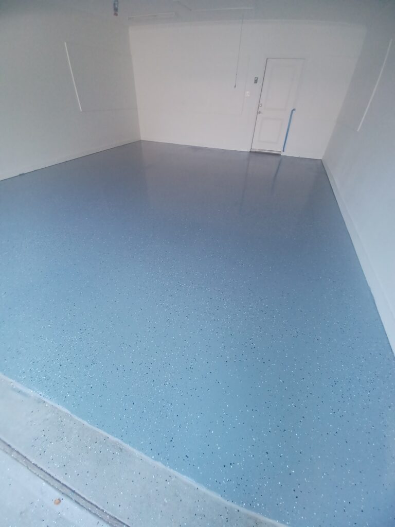 Epoxy High End Floor Resurfacing for Garage